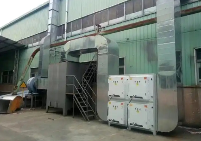 注塑等有機(jī)廢氣治理（UV光催化氧化、活性炭吸附工藝）
